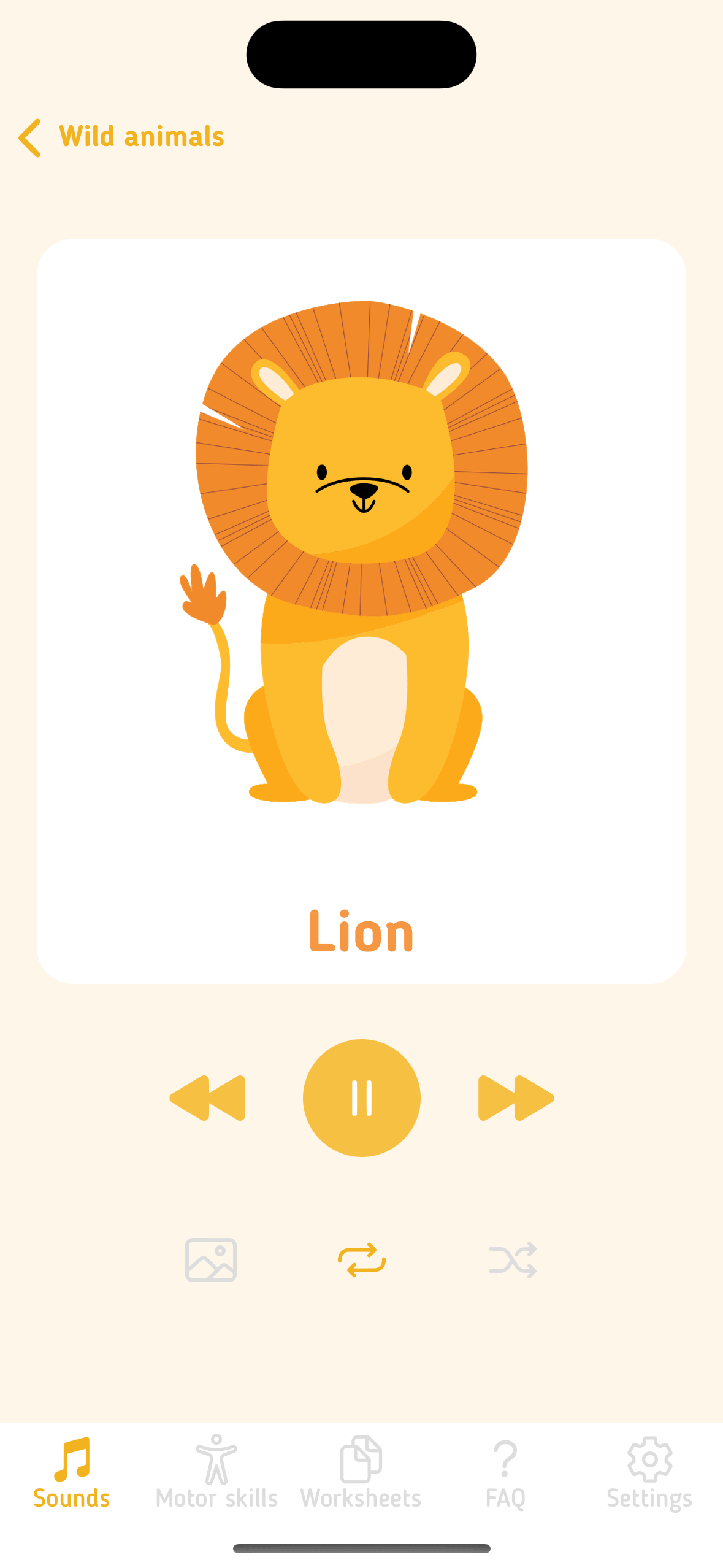 Speech Therapy: Let Me Talk app screenshot
