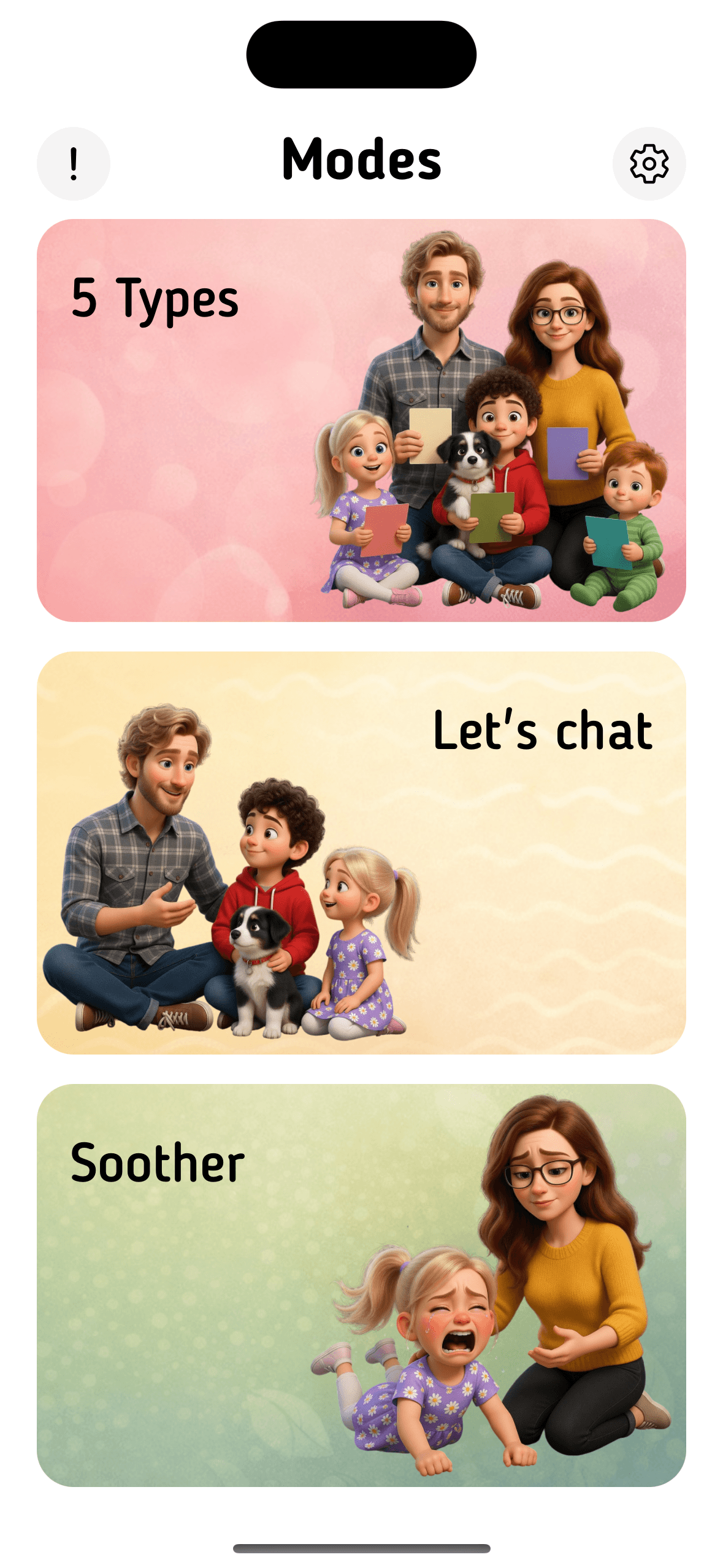 Closer app screenshot